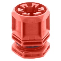 10112912 WISKA TRISHOT ETKV-SET 20 RD Cable Gland and Locknut Red RAL3000 IP68 M20 6 - 14mm
