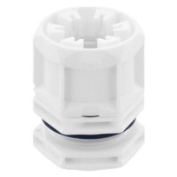 10112913 WISKA TRISHOT ETKV-SET 20 WH Cable Gland and Locknut White RAL9001 IP68 M20 6 - 14mm
