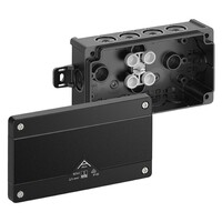 80200301 Spelsberg Abox 025/2-AB-L/sw Polypropylene 152 x 87 x 52mmD White without Terminals with External Fixing Lugs IP66