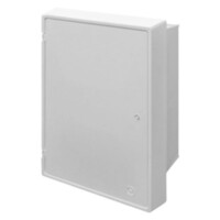 EMB-RG Recessed GRP Electricity Meter Box 600H x 430W x 220mmD Weather Resistant White