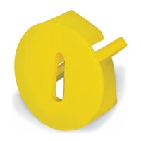 284-400 WAGO Finger Guard Touchproof Cover Protects Unused Conductor Entries Yellow