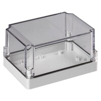 SPCP131810LT Ensto Cubo S Polycarbonate 125 x 175 x 100mmD Enclosure IP66/67