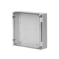 WPCP404018T Ensto Cubo W Polycarbonate 400 x 400 x 187mmD Enclosure IP66/IP67