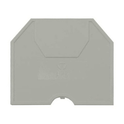 07.311.0255.0 Wieland selos WK Grey End Plate for 6mm Terminal
