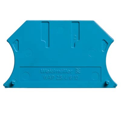 1050080000 Weidmuller W Series WAP Blue End Plate for WDU2.5-WDU10 
