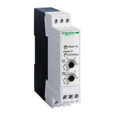 ATS01N103FT Schneider Altistart 01 for Single Phase 110-230V &amp; 3 Phase 110-480V Soft Starter 0.37kW at 230V 3A