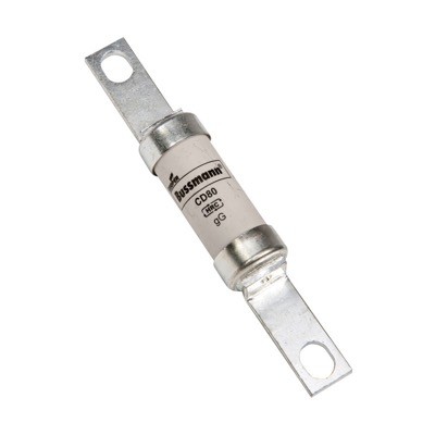 CD80 Eaton Bussmann CD 80A gG Fuse BS88 B1 Bolt Fixing 126mm Overall Length 111mm Fixing Centres 500VAC Rated