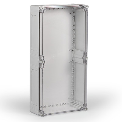 CPCF306013T Ensto Cubo C Polycarbonate 300 x 600 x 132mmD Enclosure Clear Lid IP66/67