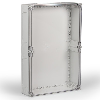 CPCF406013T Ensto Cubo C Polycarbonate 400 x 600 x 132mmD Enclosure Clear Lid IP66/67