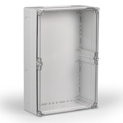 CPCF406018T Ensto Cubo C Polycarbonate 400 x 600 x 187mmD Enclosure Clear Lid IP66/67