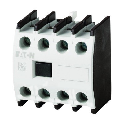DILM150-XHI22 Eaton DILM Auxiliary Contact Block 2 x N/O &amp; 2 x N/C Contacts Top Mounting DILM40 - DILM170