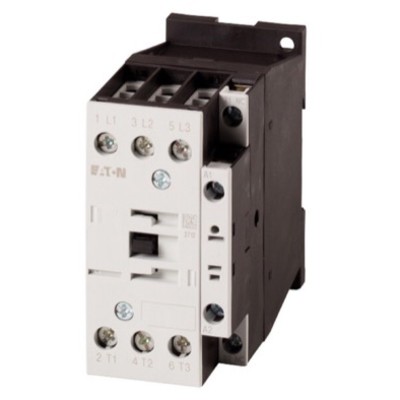DILM17-10(24V50HZ) Eaton DILM Contactor 3 Pole 17A AC3 7.5kW 1 x N/O Auxiliary 24VAC Coil