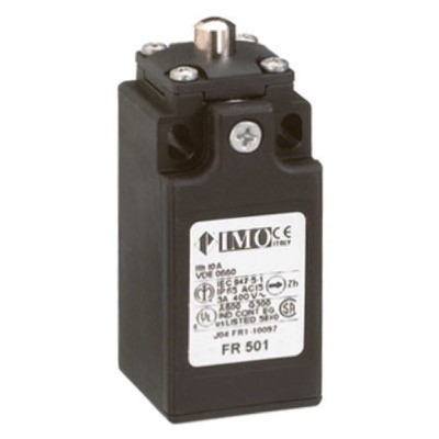 LRC5A01 IMO LR Limit Switch Compact Piston Plunger NO+NC Snap Action Plastic Body 1x PG13.5 Entry