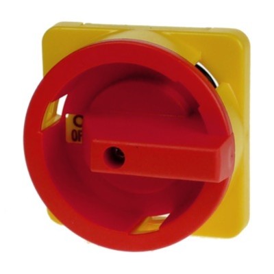 H69-0001 IMO LB69 Red/Yellow Isolator Handle 64 x 64mm