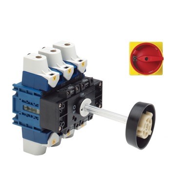 KG10A-T203/GBA430-VE Kraus &amp; Naimer KG 20A 3 Pole Isolator for Base Mounting Switch Supplied with Metal Shaft &amp; Handle 