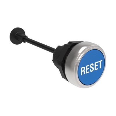 LPCR1196 Lovato Platinum Blue Mechanical RESET button Spring Return 22.5mm Adjustable Length up to 150mm