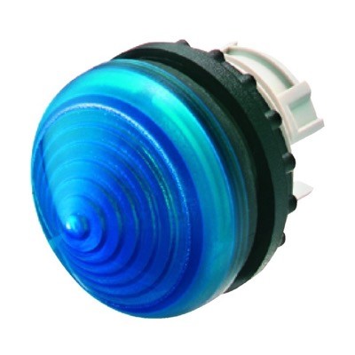 M22-LH-B Eaton RMQ-Titan Blue Conical Pilot Lamp Head for use with Integral LED 22.5mm