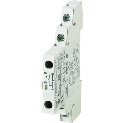 NHI12-PKZ0 Eaton PKZ Auxiliary Contact Block 1 x N/O &amp; 2 x N/C Contacts Side Mounting on Right