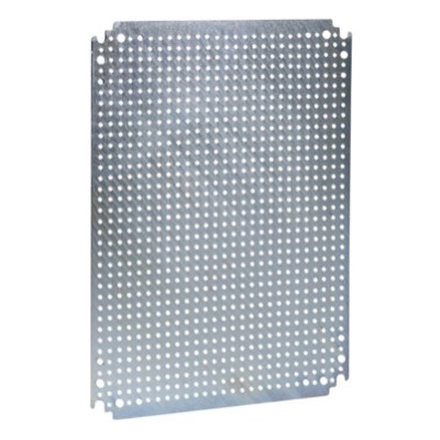 NSYMF33 Schneider Spacial NSYMF Internal Mounting Plate Microperforated Dimensions 250H x 250W x 2mmD