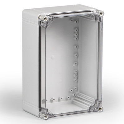 OPCP203013T Ensto Cubo O Polycarbonate 200 x 300 x 132mmD Enclosure Clear Lid IP66/67
