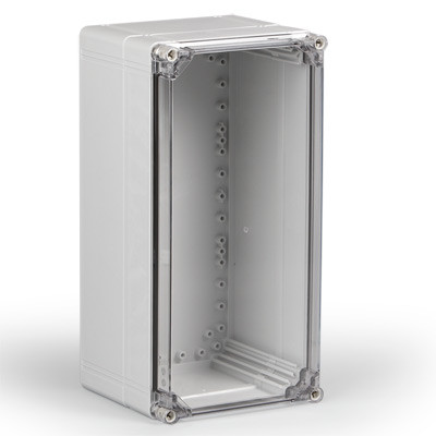 OPCP204018T Ensto Cubo O Polycarbonate 200 x 400 x 187mmD Enclosure Clear Lid IP66/67