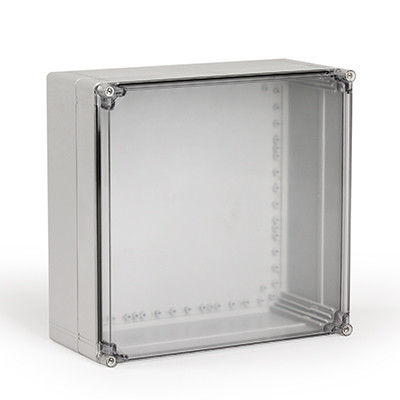 OPCP404018T Ensto Cubo O Polycarbonate 400 x 400 x 187mmD Enclosure Clear Lid IP66/67