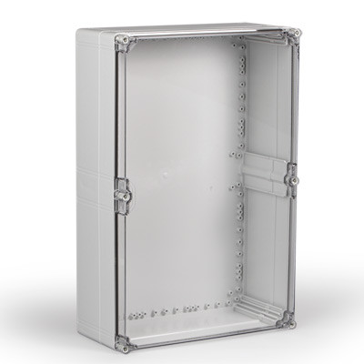 OPCP406018T Ensto Cubo O Polycarbonate 400 x 600 x 187mmD Enclosure Clear Lid IP66/67