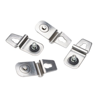 NSYPFCR Schneider Spacial CRN Set of 4 Steel Wall Fixing Brackets for NSYCRN Enclosures