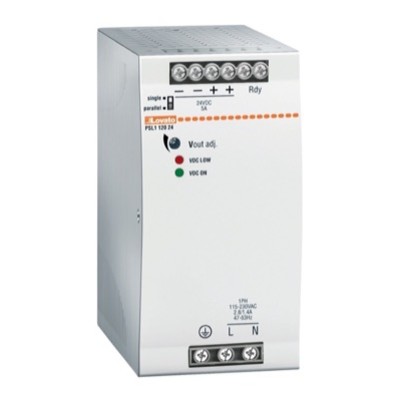 PSL112024 Lovato PSL1 Power Supply 5A 120W 115-230VAC Input Voltage 24VDC Output Voltage