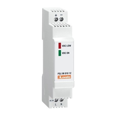 PSL1M01024 Lovato PSL1M Power Supply 0.42A 10W 100-240VAC Input Voltage 24VDC Output Voltage