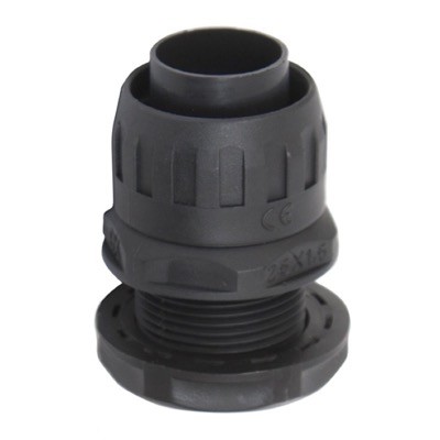 RPMN20 Bocchiotti RPMN Black Swivel Fitting for GSI20 Conduit with 25mm Male Thread 