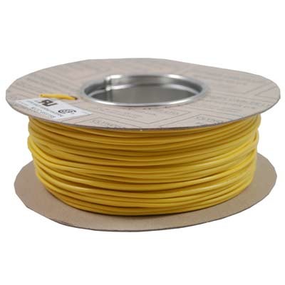 2491B1.0MMYELLOW Clynder 2491B LSZH Cable 1.0mm Yellow 