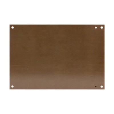 BB5427 Cahors Combiester Mounting Plate for 540 x 270mm Enclosures Bakelite Brown Dimensions 490 x 220 x 3mmD 