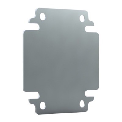 BMP2040 nVent HOFFMAN BMP Mounting Plate Galvanised Steel Dimensions 170 x 370 x 2mmD
