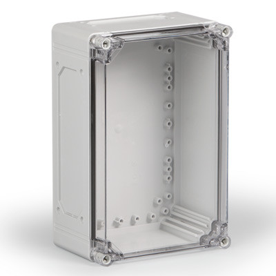 CPCF203013T Ensto Cubo C Polycarbonate 200 x 300 x 132mmD Enclosure Clear Lid IP66/67