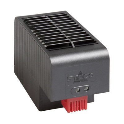 03201.0-00 STEGO CSF 032 1000W Enclosure Fan Heater 230VAC DIN Rail Mount HeaterBuilt-in Thermostat