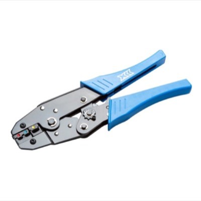 CT15 Partex Ratchet Crimping Tool for Red, Blue &amp; Yellow Insulated Terminals 0.5 - 6mm