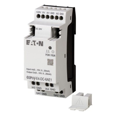 EASY-E4-AC-8RE1 Eaton easyE4 Expansion Module 100-240VAC/DC 4 Digital Input 4 Relay Output 8A