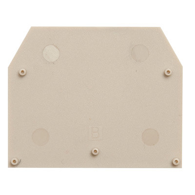 EP16 IMO ER Beige End Plate for ER16 16mm Terminal