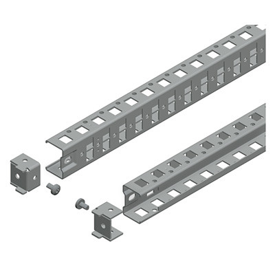 NSYSUCR4040 Schneider Spacial Pair of 400mm Universal Mounting Rails 40mm Wide with 1 Row of Fixings
