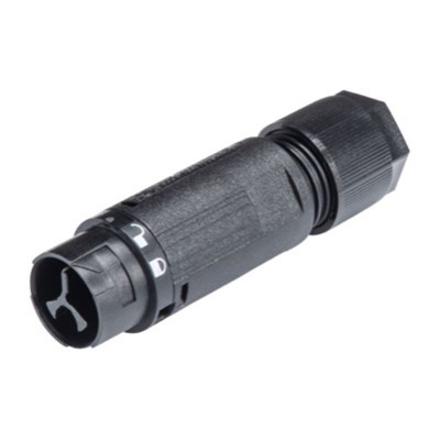 46.032.4554.1 Wieland RST Mini 2 Pole Male Connector Suitable for Cable 5 - 9.5mm 16A 250V