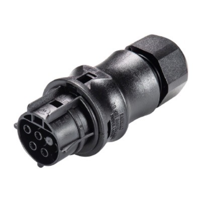 96.041.4053.1 Wieland RST 4 Pole Female Connector 6-10mm Cable Diameter Screw Terminals