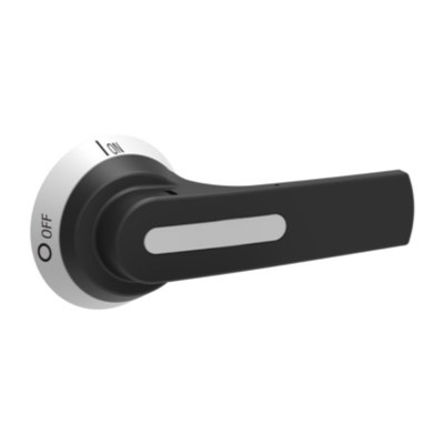 GLX61B Lovato GL Door Coupling Handle for GL0160-GL0315 Black Screw Fix Defeatable IP66/IP69K