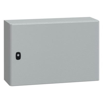 NSYS3D4620P Schneider PanelSeT S3D Mild Steel 400H x 600W x 200mmD Wall Mounting Enclosure IP66