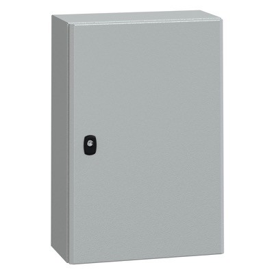 NSYS3D6425P Schneider Spacial S3D Mild Steel 600H x 400W x 250mmD Wall Mounting Enclosure IP66