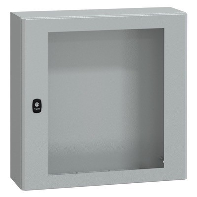 NSYS3D6620T Schneider Spacial S3D Mild Steel 600H x 600W x 200mmD Wall Mounting Enclosure IP66