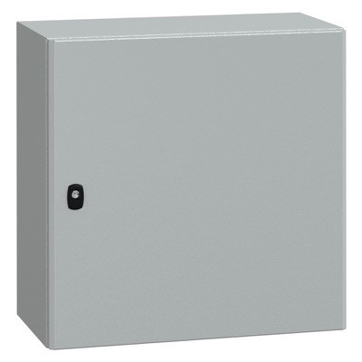 NSYS3D6630P Schneider Spacial S3D Mild Steel 600H x 600W x 300mmD Wall Mounting Enclosure IP66