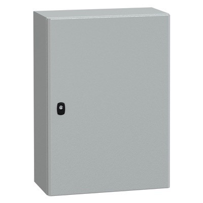 NSYS3D7525P Schneider Spacial S3D Mild Steel 700H x 500W x 250mmD Wall Mounting Enclosure IP66