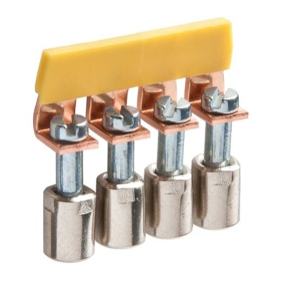 Z7.280.2427.0 Wieland Selos WK IVBWK 2.5-4; 4 Pole Insulated Cross Connector for 2.5mm (5mm Wide) 57 Series Terminals