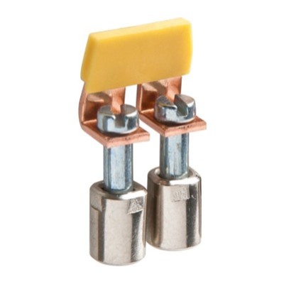 Z7.281.1227.0 Wieland Selos WK IVBWK 4-2; 2 Pole Insulated Cross Connector for 4mm (6mm Wide) 57 Series Terminals